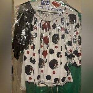 Spirit Halloween Clown Shirt Women’s XL